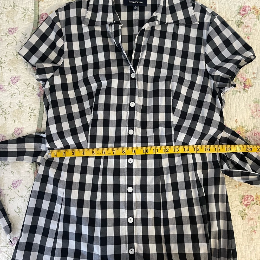Evan-Picone Midi Dress Size 10 - Picture 4 of 6